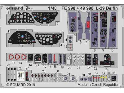 L-29 Delfin interior 1/48 - image 1