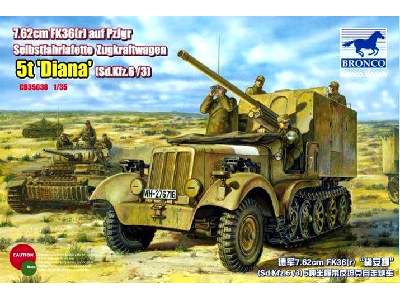 Sd.Kfz 6/3 5 ton "Diana" Half Track - image 1