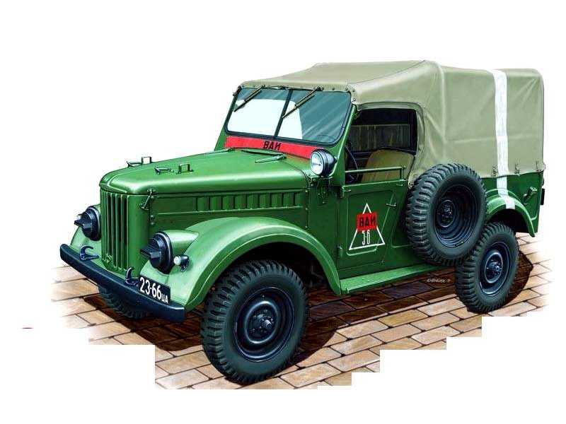 Soviet GAZ 69(M) 4X4 Utility Truck - image 1