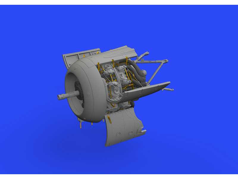 Fw 190A-8/ R2 engine 1/48 - Eduard - image 1