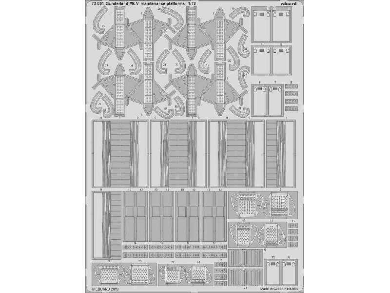 Sunderland Mk. V maintenance platforms 1/72 - image 1