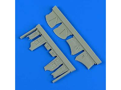 Hawker Hunter undercarriage covers - Airfix - image 1