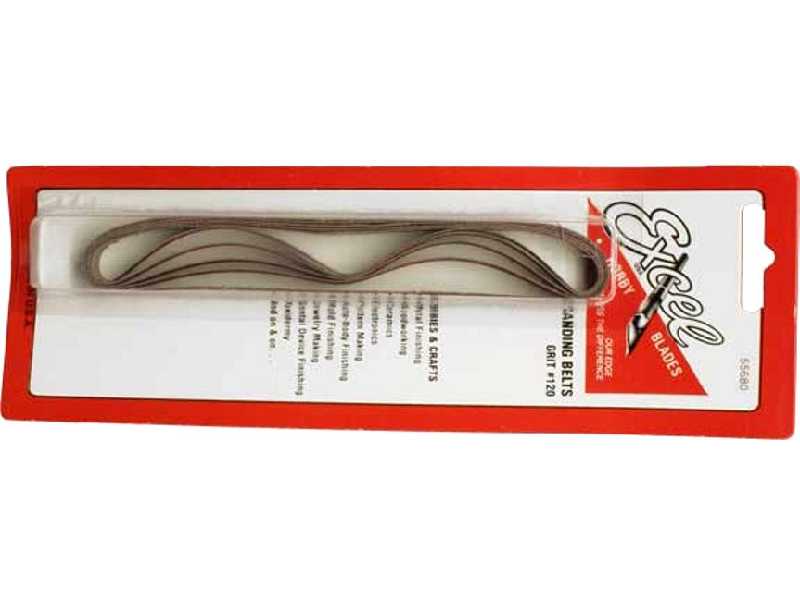 Sanding Belts - 120 Grit - 5pc - image 1 Sanding Belts - 120 Grit - 5pc - image 1