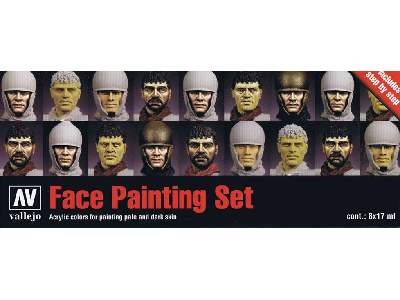 Model Color - Face Painting Set - 8 units - image 1