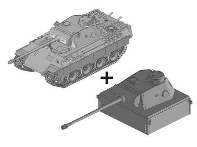 Sd.Kfz.171 Panther Ausf.D mit Pantherturm - image 1