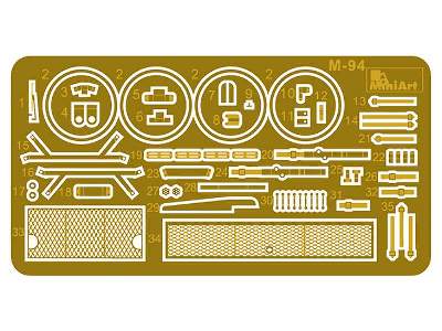 M3 Lee Early Production. Interior Kit - image 3