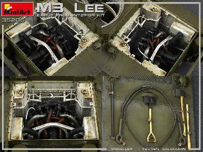 M3 Lee Early Production. Interior Kit - image 41