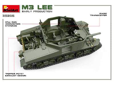 M3 Lee Early Production. Interior Kit - image 49