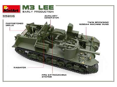 M3 Lee Early Production. Interior Kit - image 53