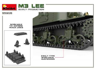 M3 Lee Early Production. Interior Kit - image 56
