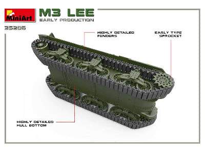 M3 Lee Early Production. Interior Kit - image 57