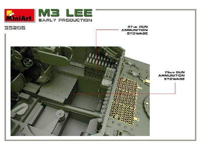 M3 Lee Early Production. Interior Kit - image 62