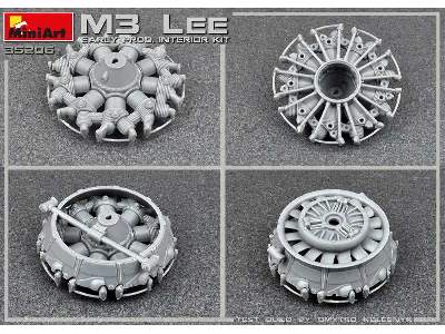 M3 Lee Early Production. Interior Kit - image 65