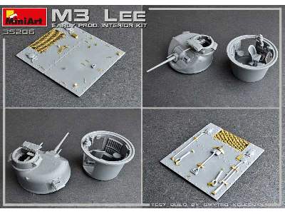 M3 Lee Early Production. Interior Kit - image 72