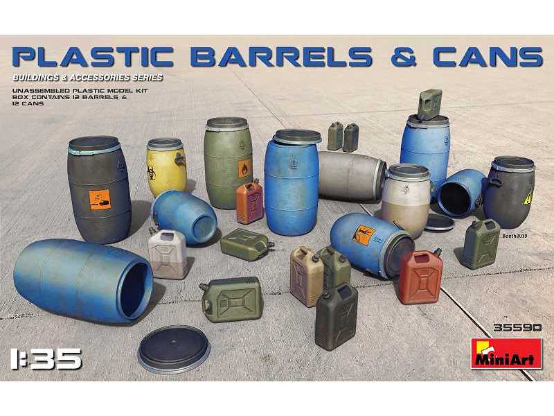 Plastic Barrels &#038; Cans - image 1