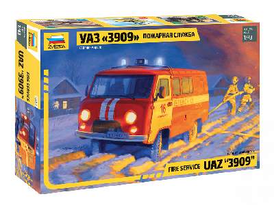 Fire service UAZ "3909" - image 1