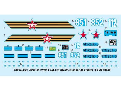 Russian 9p78-1 Tel For 9k720 Iskander-m System (Ss-26 Stone) - image 3