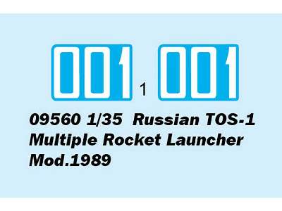 Russian Tos-1 Multiple Rocket Launcher Mod.1989 - image 3