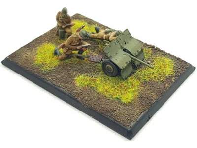 Bofors 37mm Anti-Tank Gun with Uhlans Crew (2 sets in a box!) - image 3