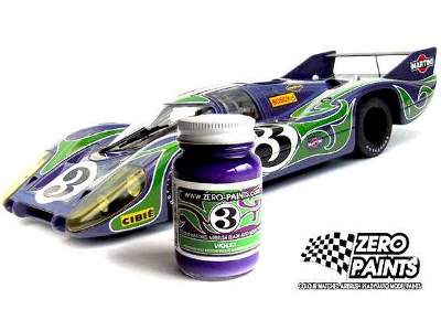 1019 Porsche 917 Purple Hippie (Psychedelic Martini Racing Team) - image 1