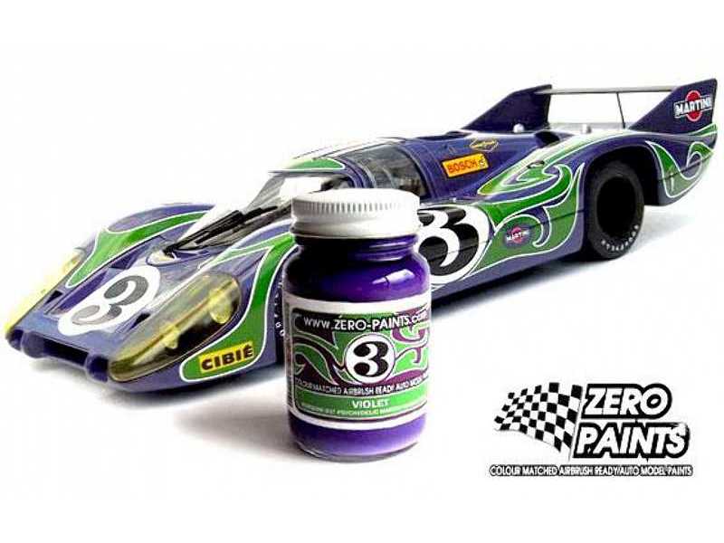 1019 Porsche 917 Purple Hippie (Psychedelic Martini Racing Team) - image 1