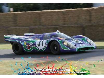 1019 Porsche 917 Purple Hippie (Psychedelic Martini Racing Team) - image 3