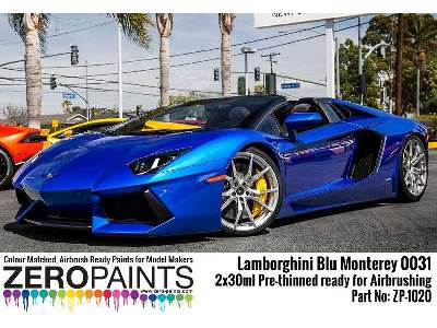 1020 Lamborghini Blu Monterey Set - image 1