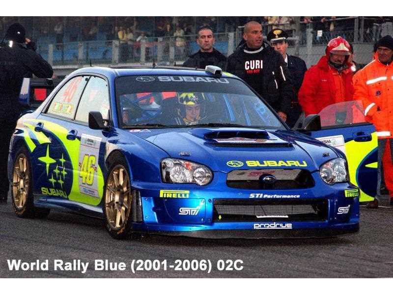1041 Subaru 555 Rally Blue (1997-2002) 74f - image 1