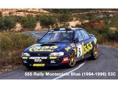 1041 Subaru 555 Rally Blue (1997-2002) 74f - image 2