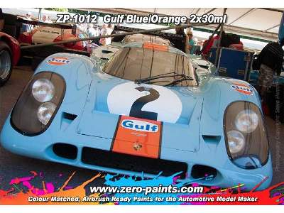 1103 Gulf Blue For 917's And Gt40's Etc - image 3