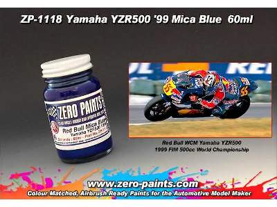 1118 Yamaha Yzr500 '99 (Red Bull) Blue - image 1