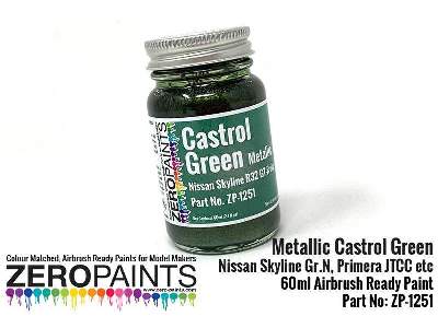 1251 Castrol Metallic Green (Nissan Skyline Gr.N, Primera Jtcc E - image 1