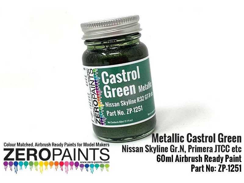 1251 Castrol Metallic Green (Nissan Skyline Gr.N, Primera Jtcc E - image 1