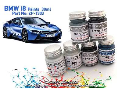 1303 Bmw I8 Ionic Silver - image 2