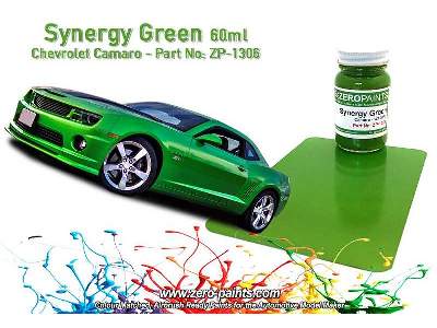 1306 Chevrolet Camaro Synergy Green - image 1