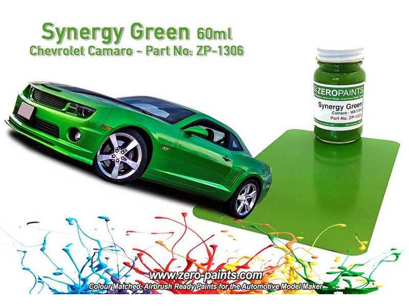 1306 Chevrolet Camaro Synergy Green - image 1