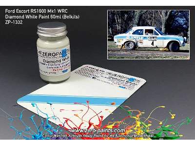 1332 Ford Escort Rs1600 Mk1 Wrc Diamond White (Belkits) - image 1