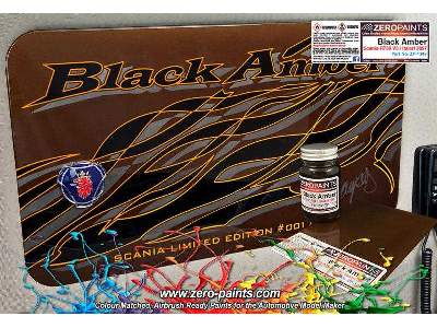 1347 Black Amber Scania R730 V8 / Ital - image 3