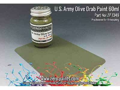 1349 U.S. Army Olive Drab - image 1