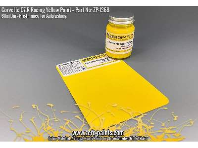 1368 Corvette C7.R Racing Yellow - image 1