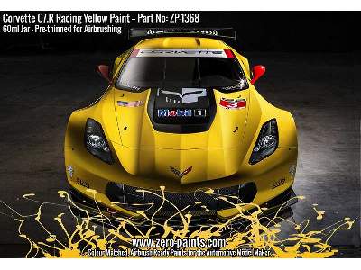 1368 Corvette C7.R Racing Yellow - image 2