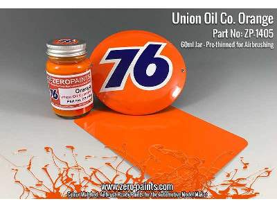 1405 Union Oil Co 76 Orange - image 1