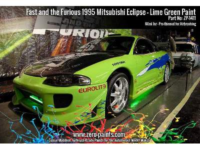 1411 Fast And Furious Mitsubishi Eclip - image 1