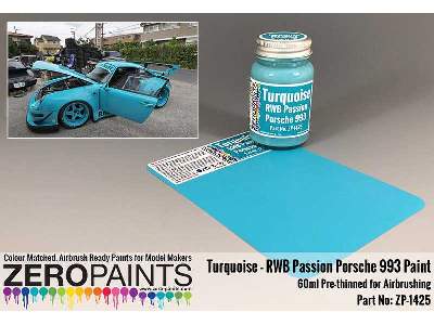 1425 Rwb Rauh Passion Porsche 993 Turquoise - image 1