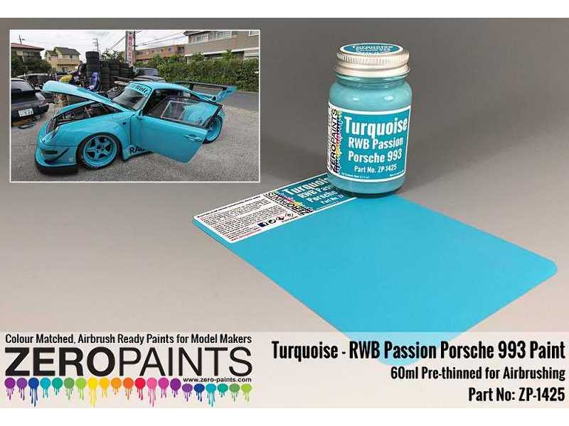 1425 Rwb Rauh Passion Porsche 993 Turquoise - image 1