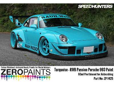 1425 Rwb Rauh Passion Porsche 993 Turquoise - image 3