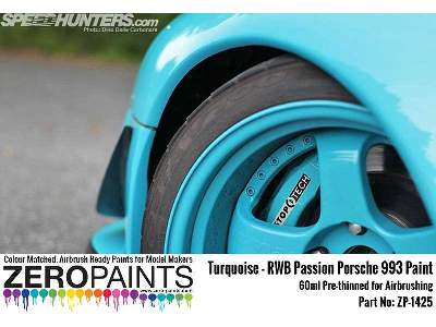 1425 Rwb Rauh Passion Porsche 993 Turquoise - image 4