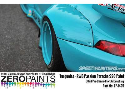 1425 Rwb Rauh Passion Porsche 993 Turquoise - image 5