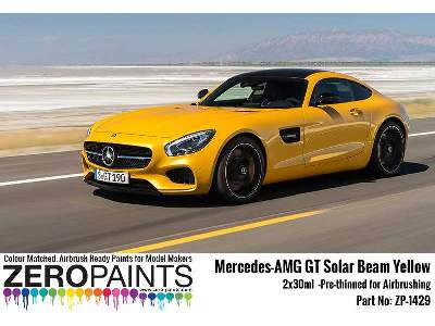 1429 Mercedes-amg Gt Solar Beam Yellow Set - image 1