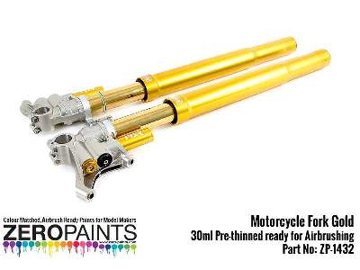 1432 Motorcycle Fork Gold - image 2